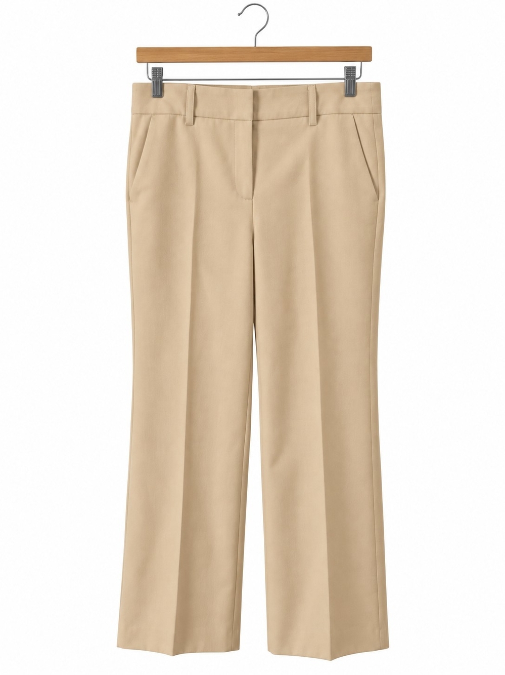 Lane Bryant Perfect Drape Size 20 Tan Wide Leg High Rise Pants NWT